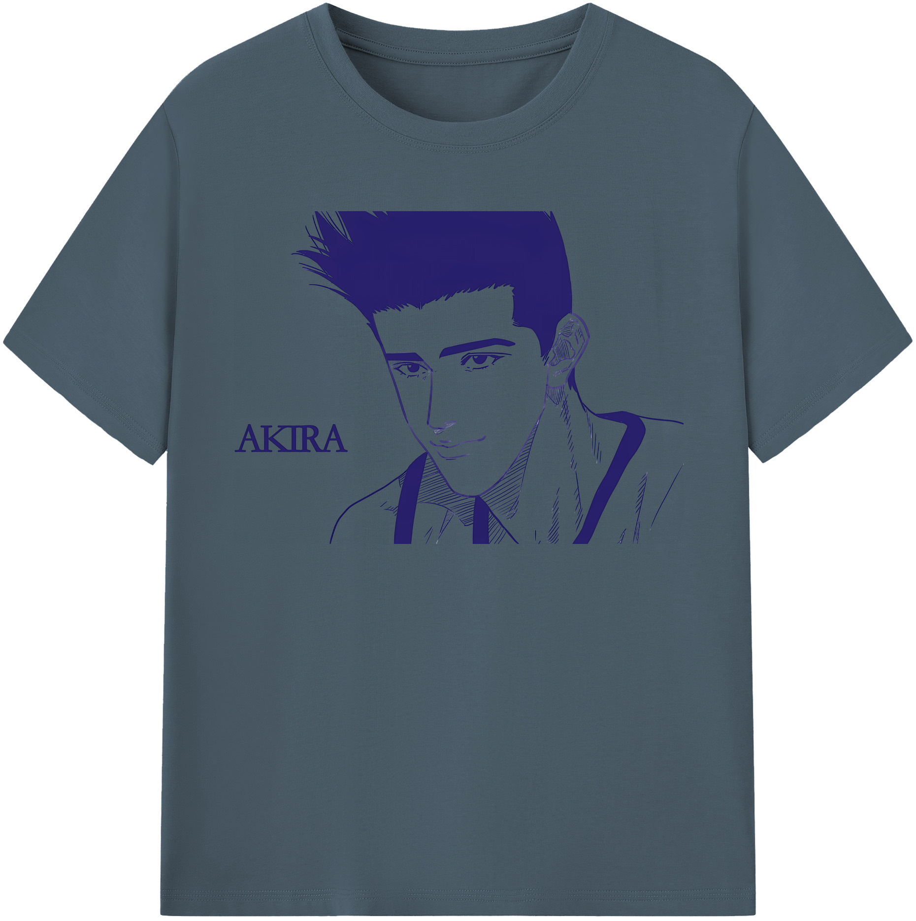 SLAM DUNK／スラムダンク 綿100％半袖Tシャツ（フロントプリント）